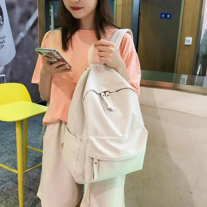 Anti-Theft Laptop Backpack for Teen Girls - Waterproof Travel Bag