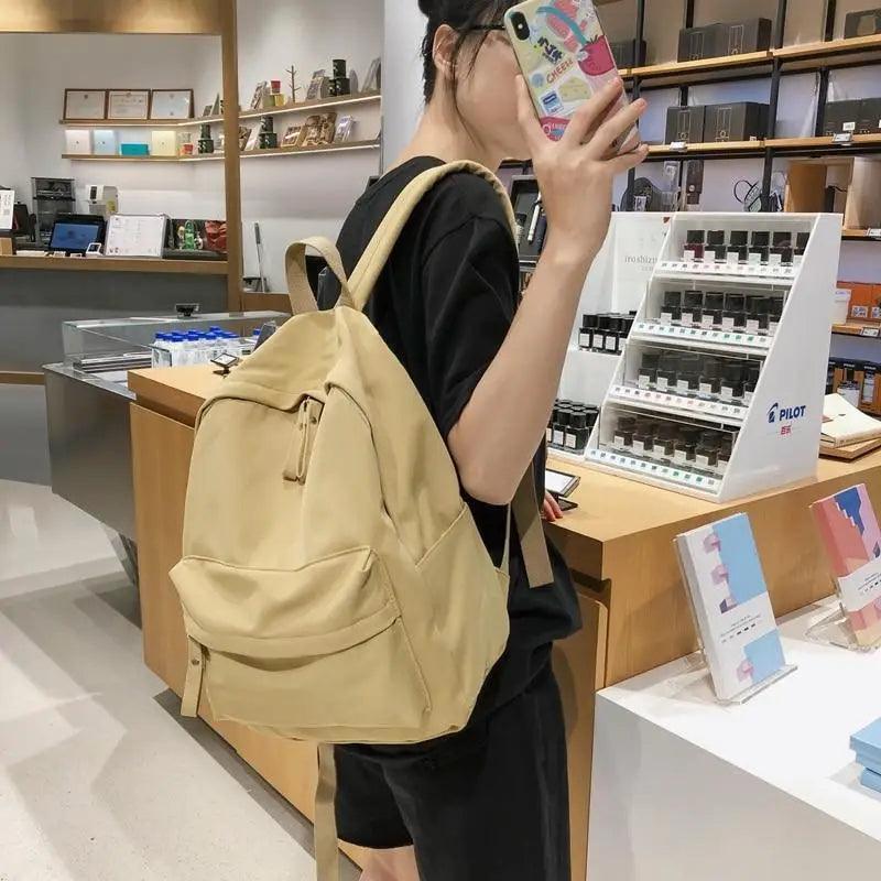 Anti-Theft Laptop Backpack for Teen Girls - Waterproof Travel Bag