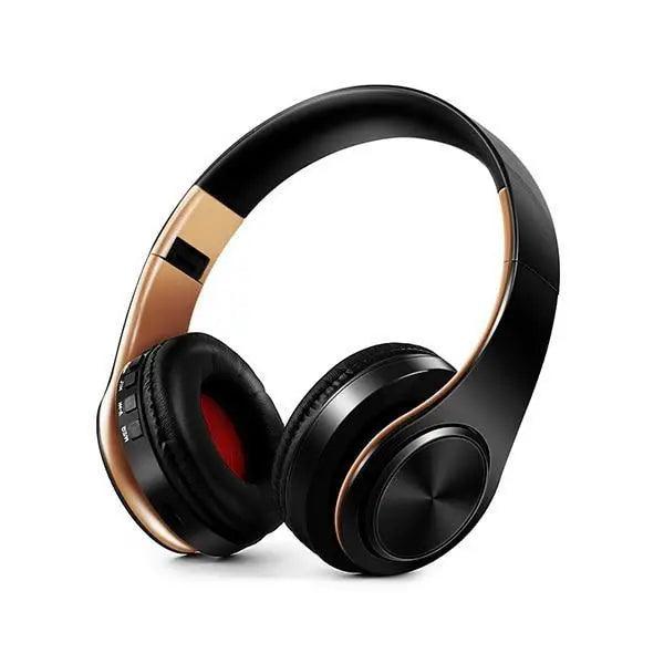 Fashionable Bluetooth Stereo Headphones – Lightweight Foldable Design