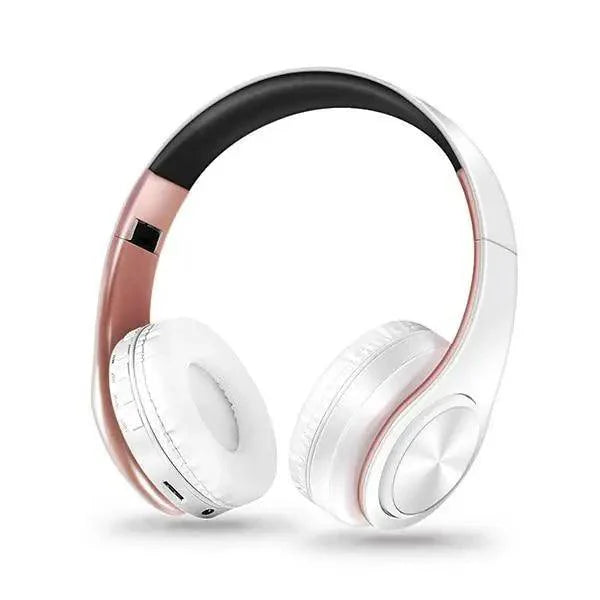 Fashionable Bluetooth Stereo Headphones – Lightweight Foldable Design