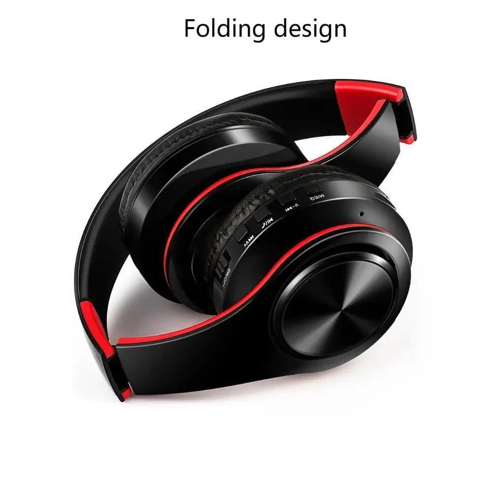 Fashionable Bluetooth Stereo Headphones – Lightweight Foldable Design