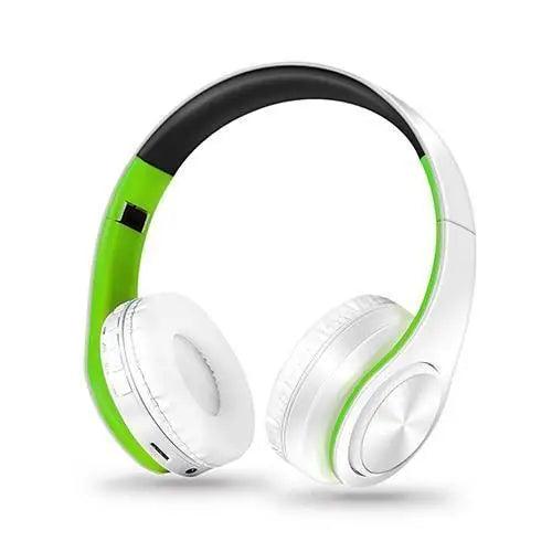 Fashionable Bluetooth Stereo Headphones – Lightweight Foldable Design