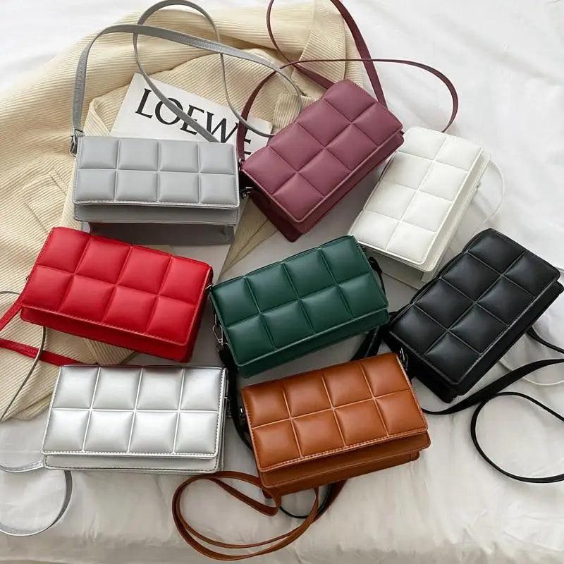 Women's Literary Shoulder Bag with Chain Strap Autumn Winter