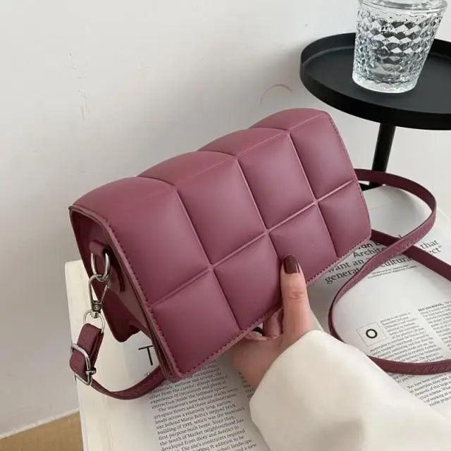 Women's Literary Shoulder Bag with Chain Strap Autumn Winter