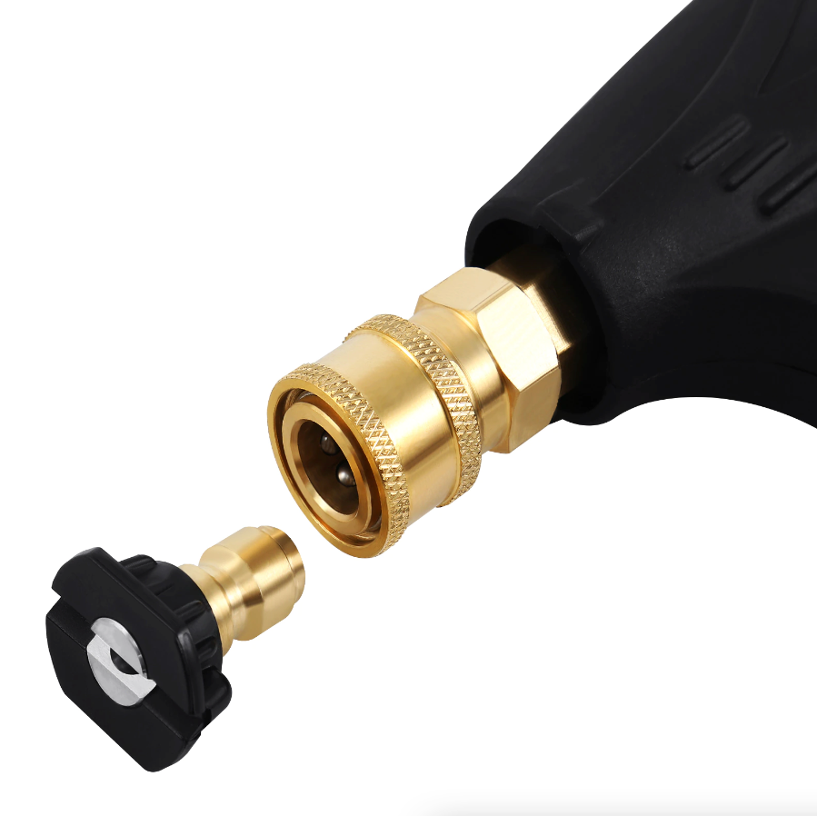 4000 PSI High Pressure Washer Gun with Short Wand and 5 Nozzles