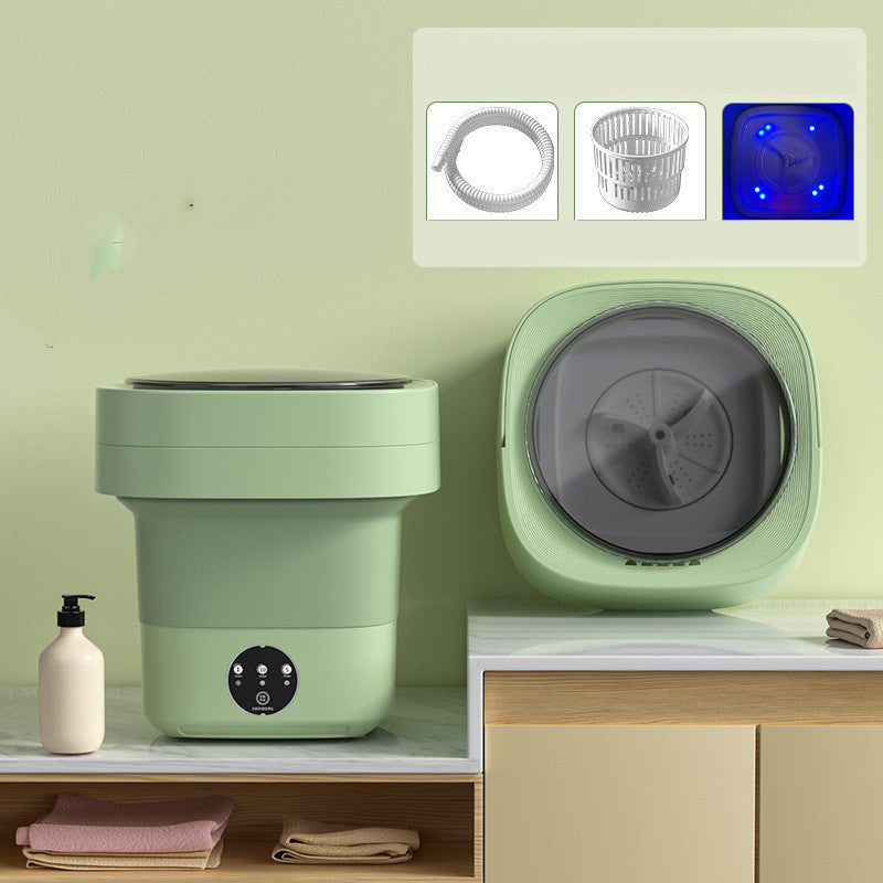 Portable Foldable Washing Machine for Underwear Socks & Delicates