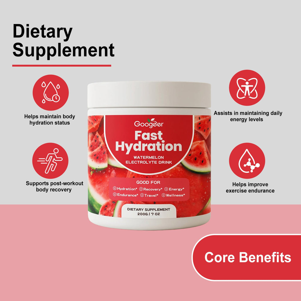 Watermelon Flavor Electrolyte Powder Delicious