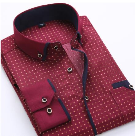 Men's Slim Fit Casual Cotton Shirts for Daily Wear