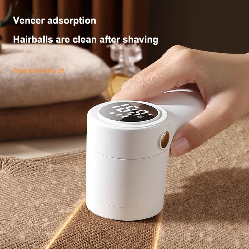 Electric Lint Remover with LED Display – Professional Fabric Shaver