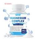 Magnesium Complex Supplement With Glycinate Citrate, Malate Oxide, Supports Bone, Muscle Digestive Health, Vegan Non-GMO, 60 Capsules