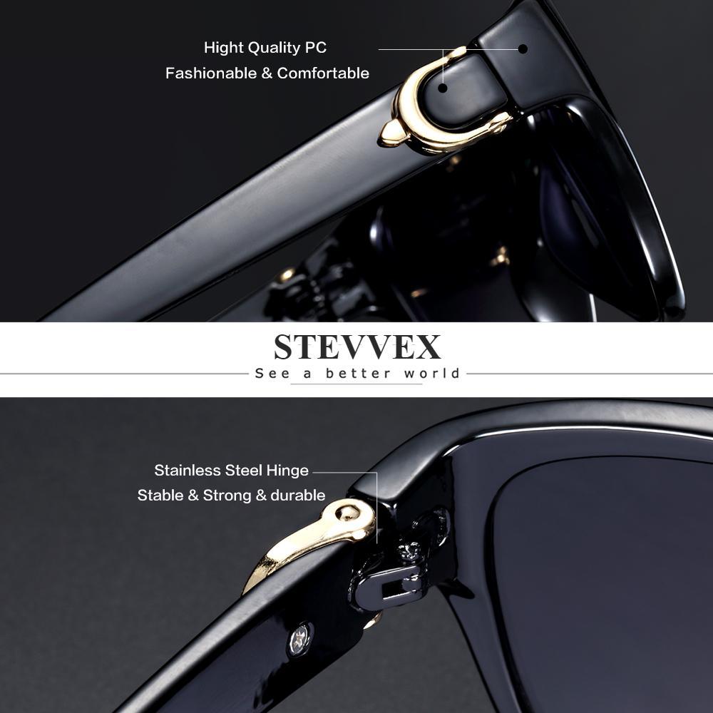 Gradient Cat Eye Polarized Sunglasses TR90 Modern Eyewear