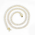 Womens Zircon Brass Peach-Heart Necklace
