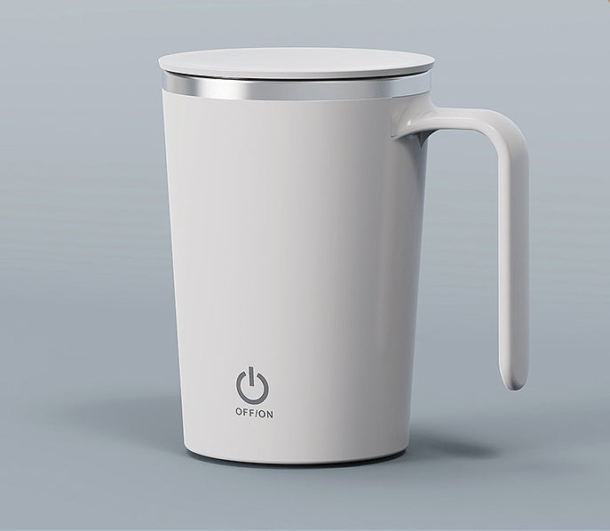 Automatic Self-Stirring Mixing Mug - Modern Minimalist Coffee Cup