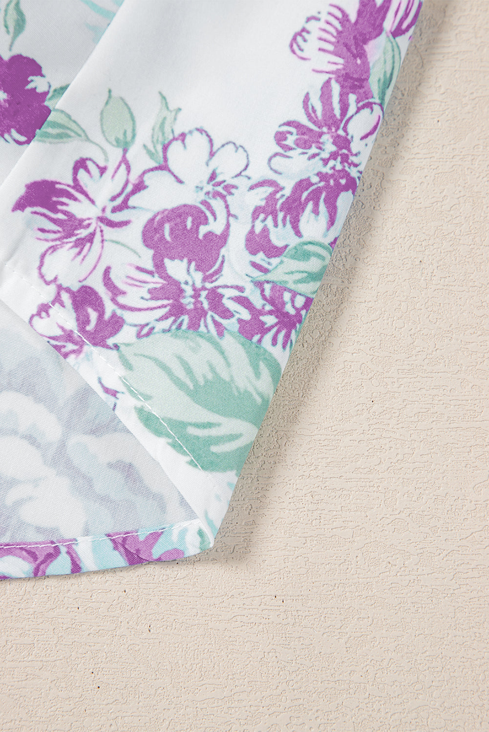 Floral Ruffle Sleeve Button-Up Shirt | Romantic Collared Blouse