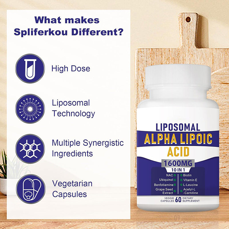 Liposomal Alpha-Lipoic Acid Health Supplement