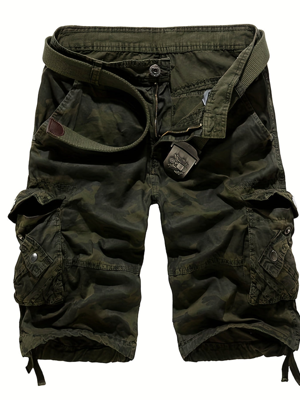 Men's Relaxed Fit Cotton Cargo Shorts