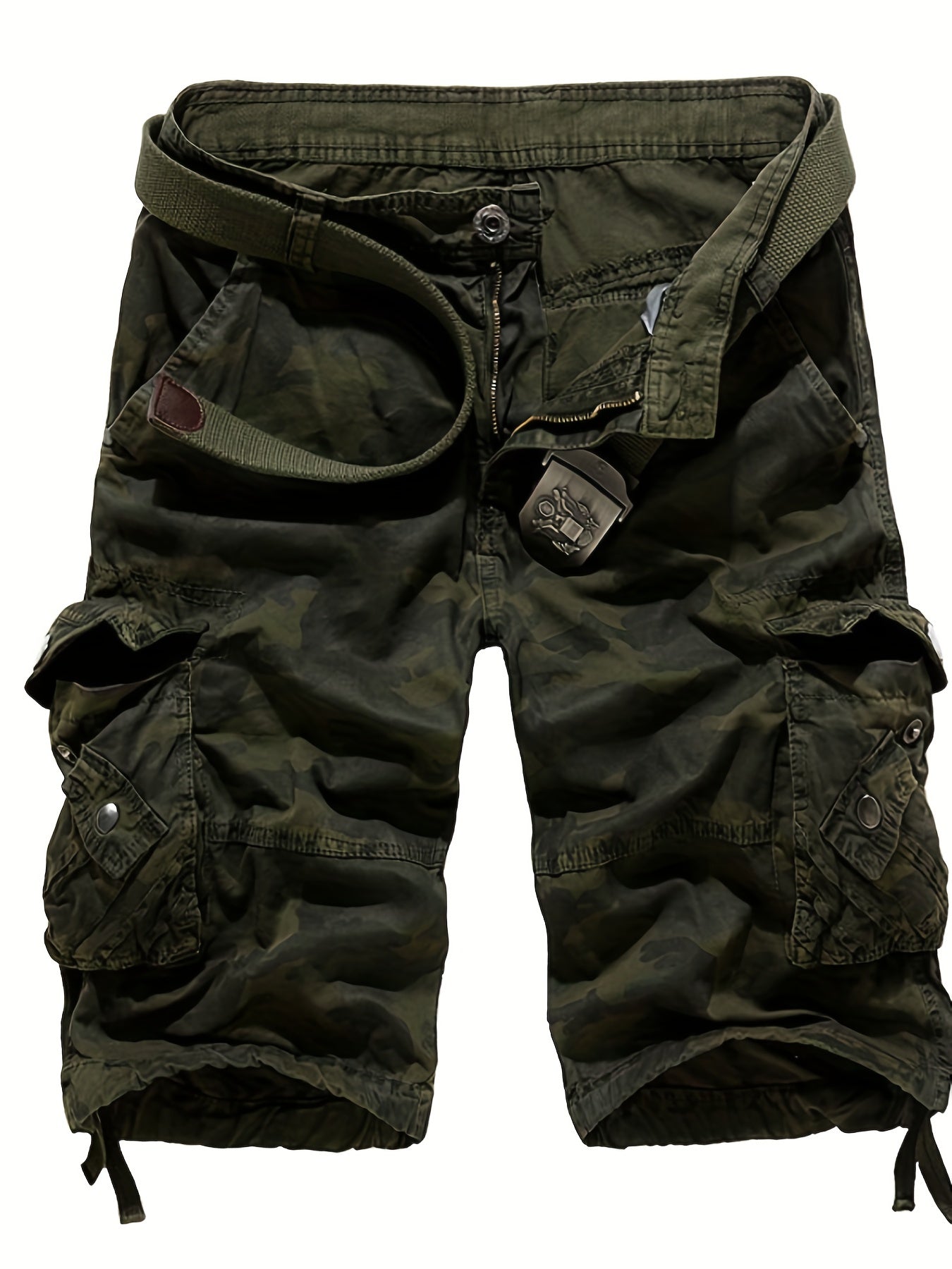 Men's Relaxed Fit Cotton Cargo Shorts