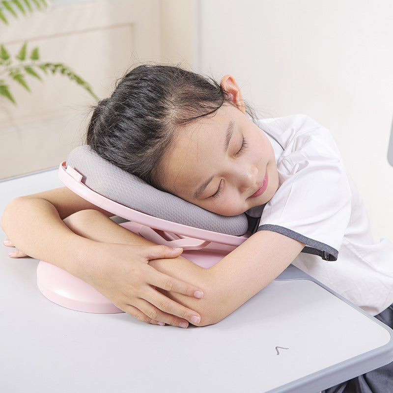 Golden Three-Stage Portable Napping Pillow for Kids