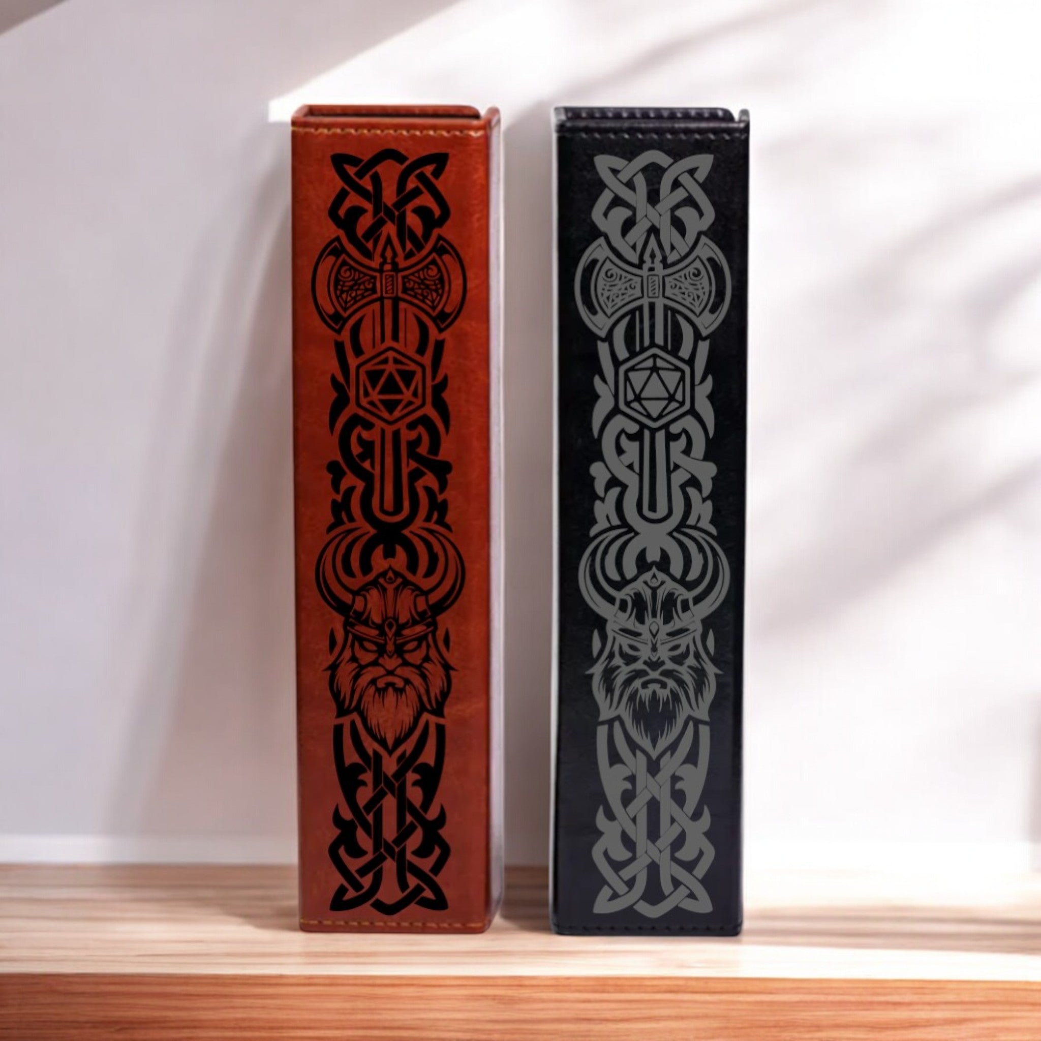 Barbarian Unleashed Faux Leather Dice Vault