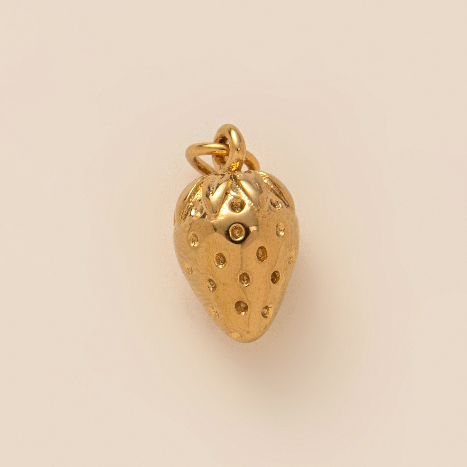 18K Gold Vacuum Plated Small Pendant Necklace