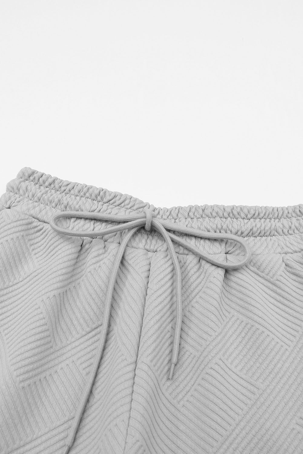 Winter Loose Fit T-Shirt in Light Grey Knit