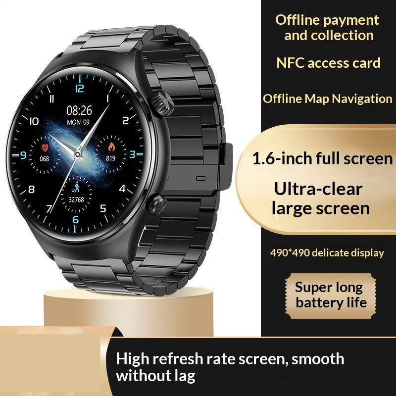 Multi-functional NFC Waterproof Smartwatch With A Payment-enabled Wristband