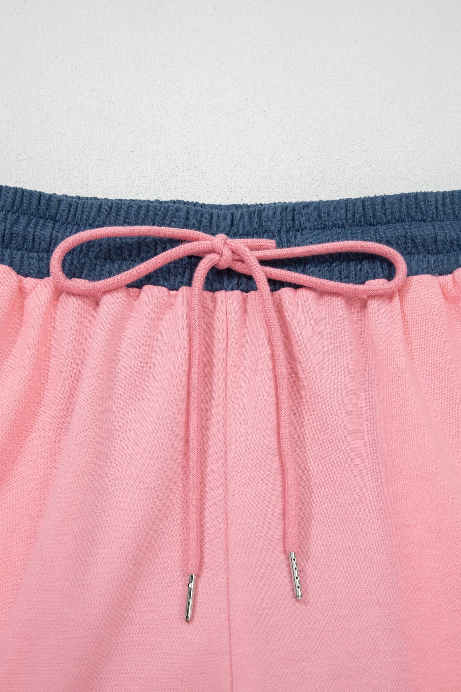 Colorblock Varsity Stripe Drawstring Shorts | Women's Relaxed Fit