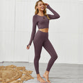 Women's Long Sleeve Yoga Fitness Set