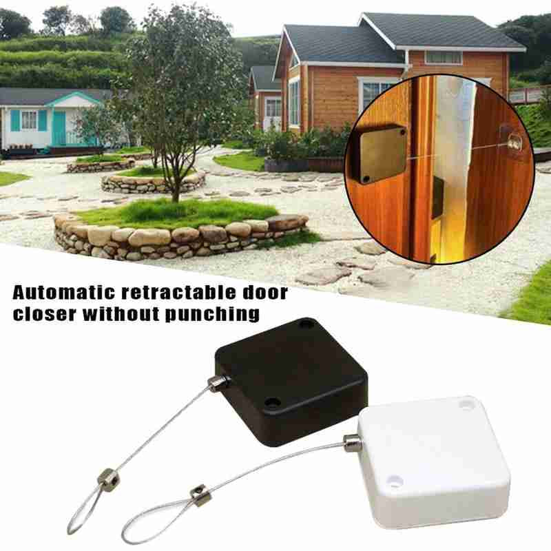 Automatic Soft-Close Door Closer for Sliding Glass Doors - Minimalist