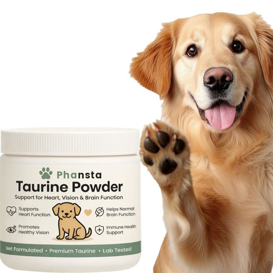 PHANSTA Taurine Powder For DogsGentle Care For Your Dogs Comfort