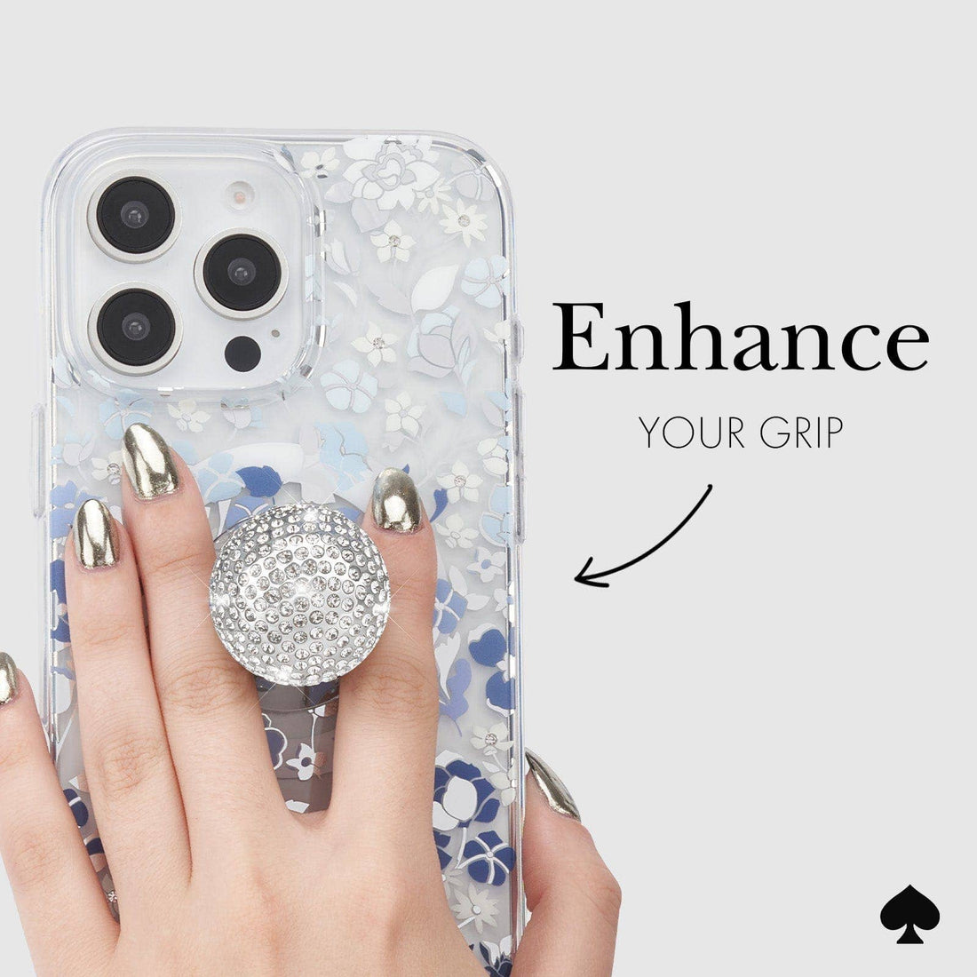 Kate Spade Disco Ball Grip and Stand