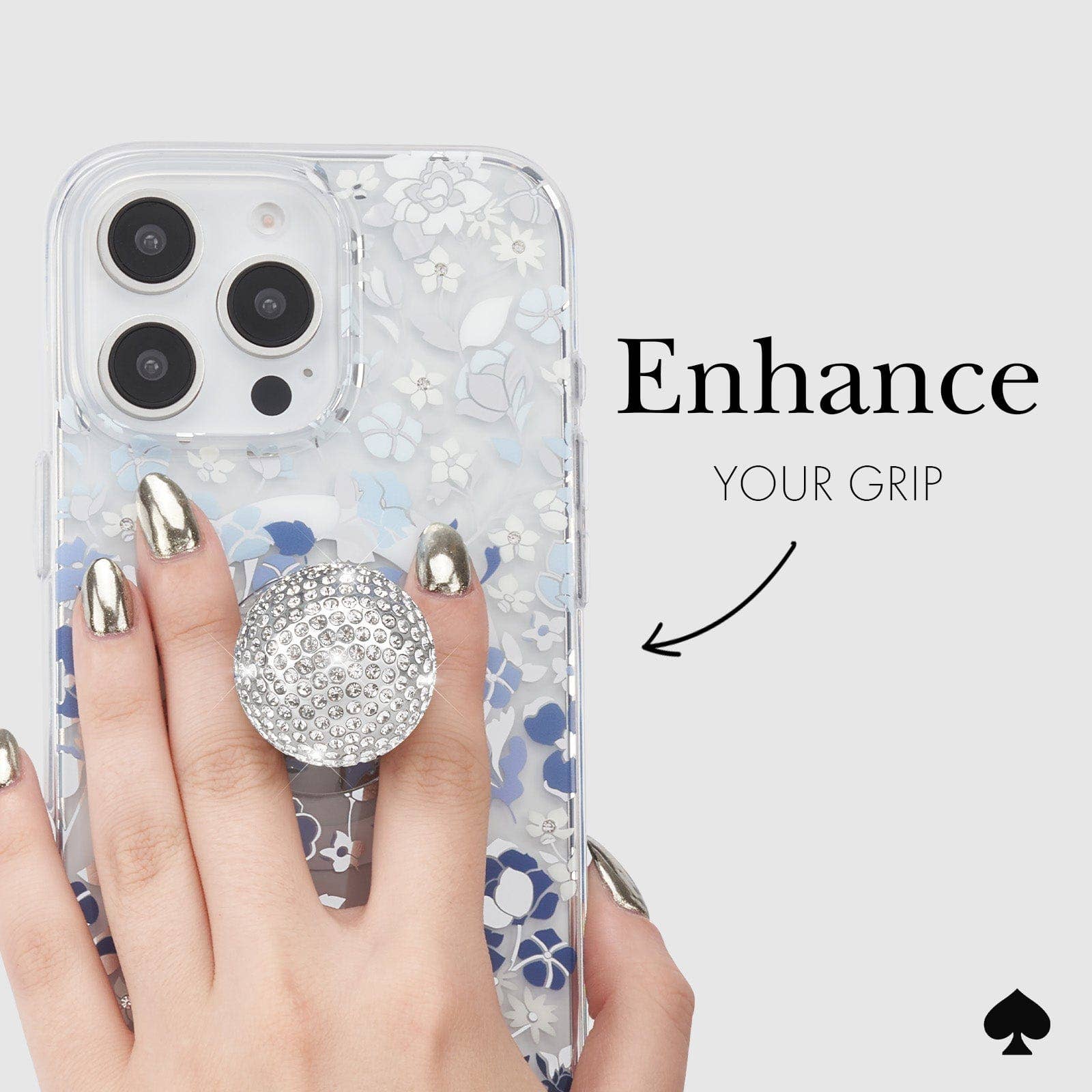 Kate Spade Disco Ball Grip and Stand