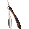 Feather Artist Club DX folding razor with stainless steel blade holder and wood handle