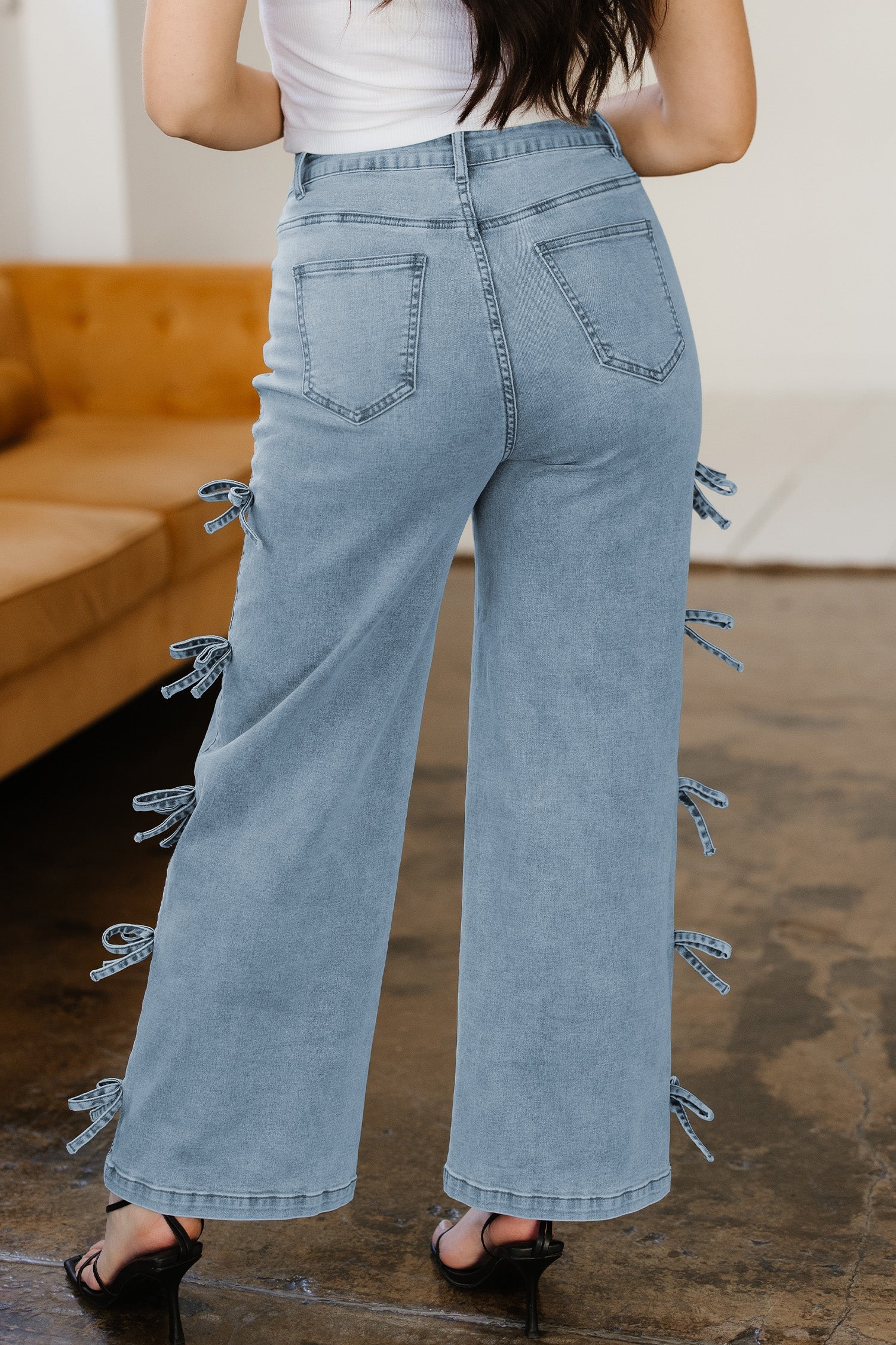 Maryam Straight Leg Loose Jeans