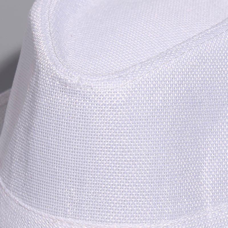 Retro Wide Brim Fedora Hat - Classic Gentleman Summer Cap