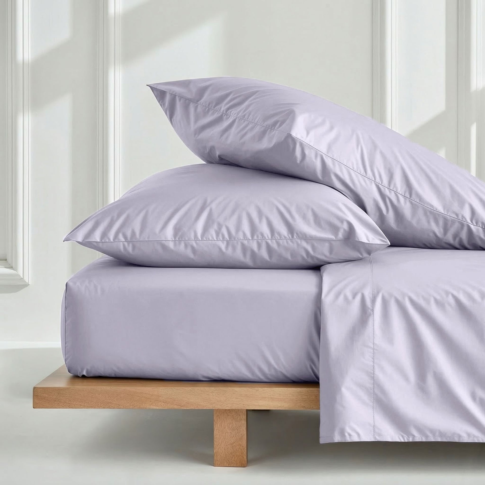 Australian Sateen Cotton Pillowcase Set Soft Breathable Bedding - Image 44