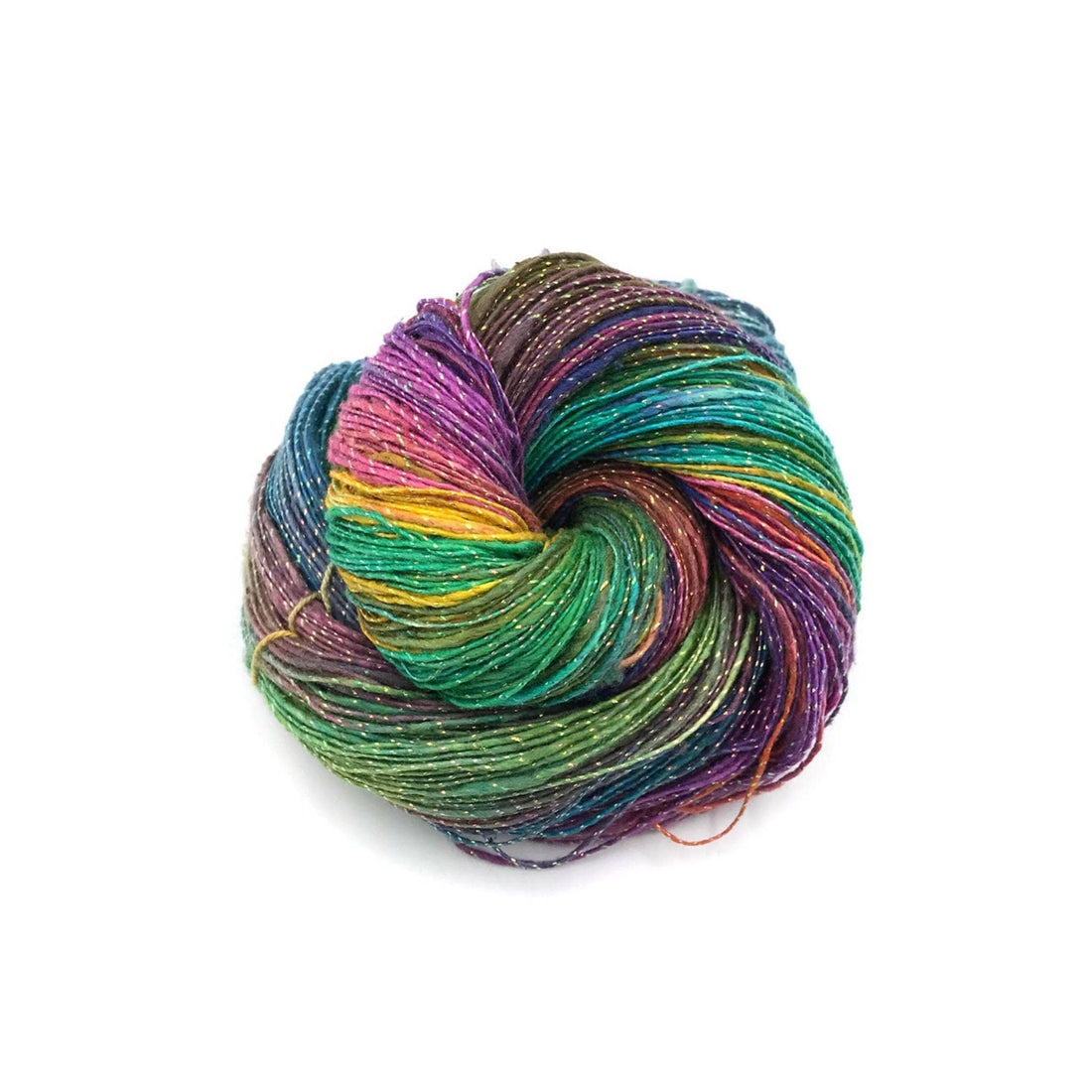 Fernweh Shawl Knitting Kit - Bohemian Multi-Color Craft Project