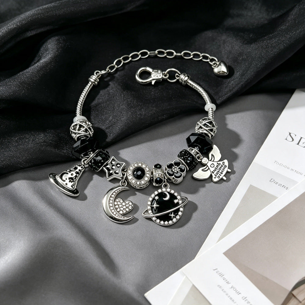 Magic Wizard Hat Planet Snake Bone Bracelet