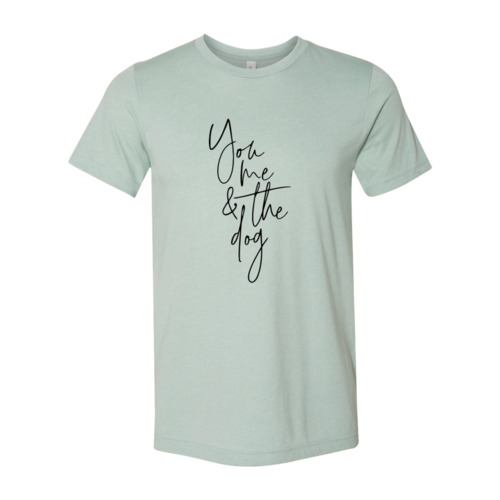 You Me And The Dog Sage Green Graphic T-Shirt - Image 5