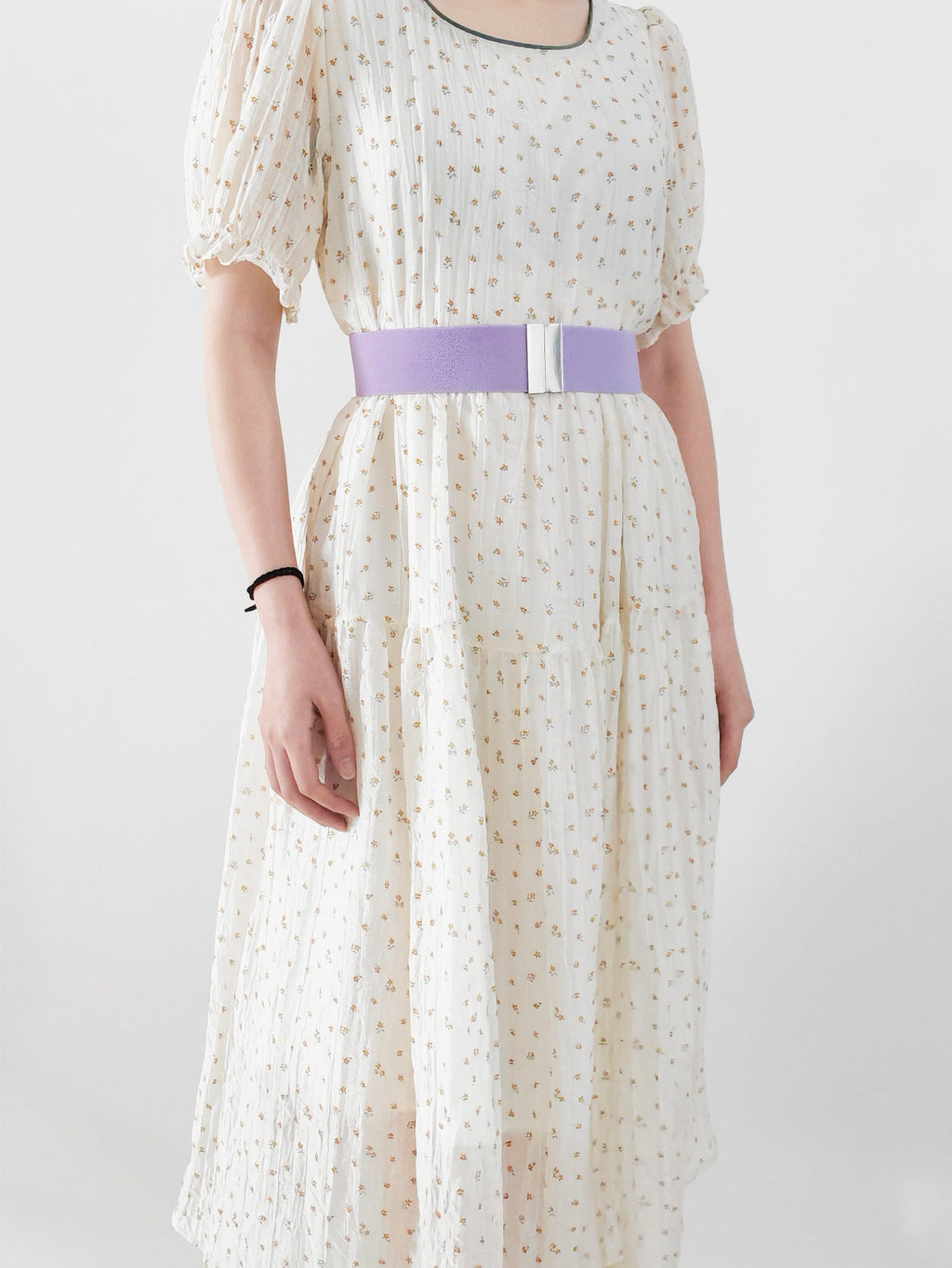 Alloy Buckle Elastic Belt - Stretch Waist Belt Women