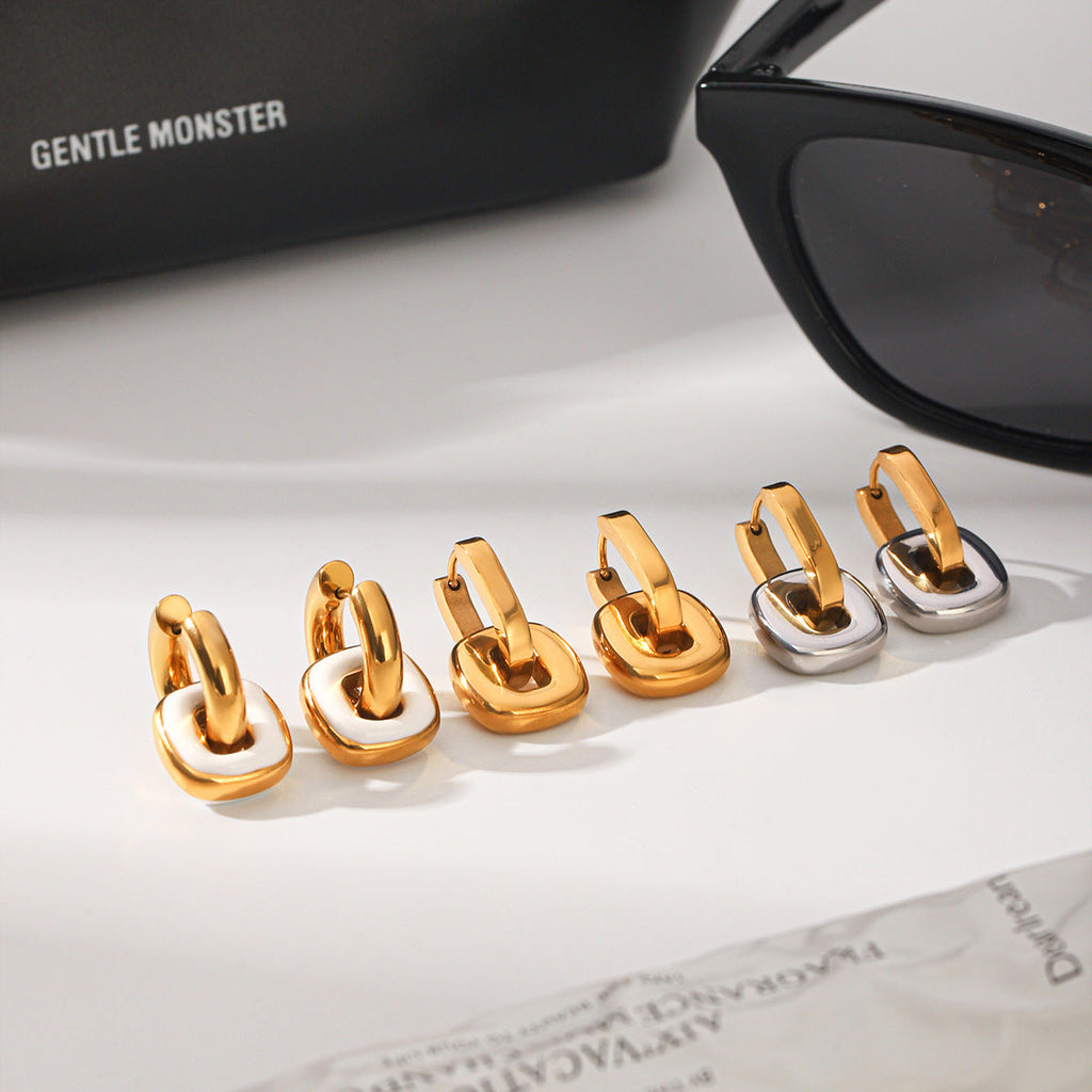 Trendy Fashionable Minimalist Double-ring