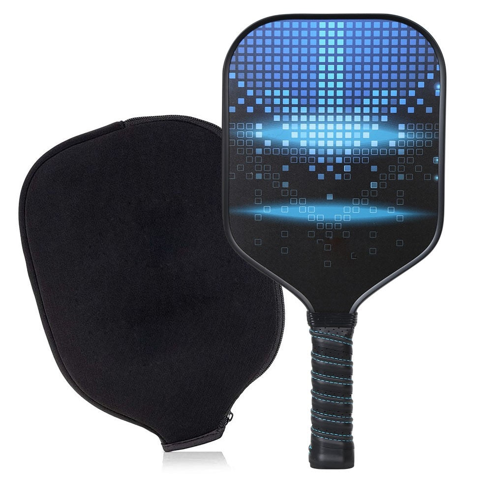 USAPA-Approved Pickleball Paddle Set - Modern Geometric Design