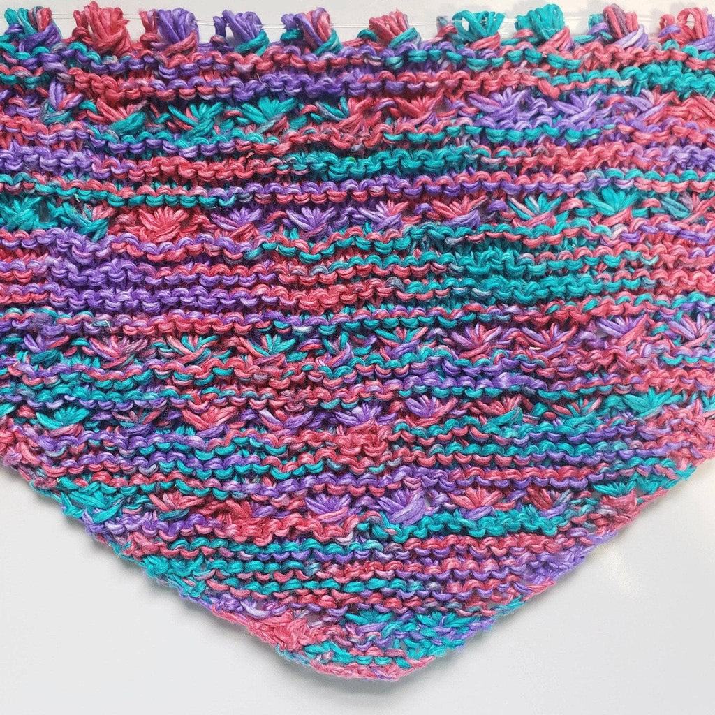 Field of Dreams Shawl Knitting Pattern - Beginner DIY Project