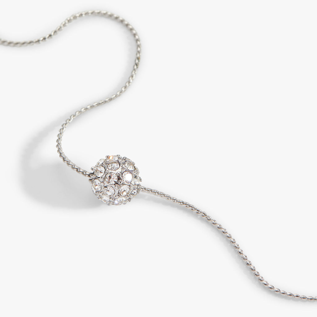 Fireball Necklace with Sparkling Crystal Pendant for Elegant Style