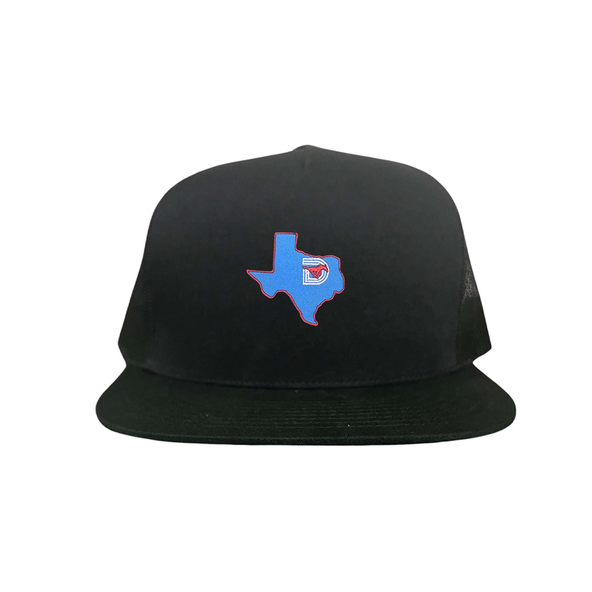 SMU State of Texas Pony Logo Hat - Black Label Streetwear