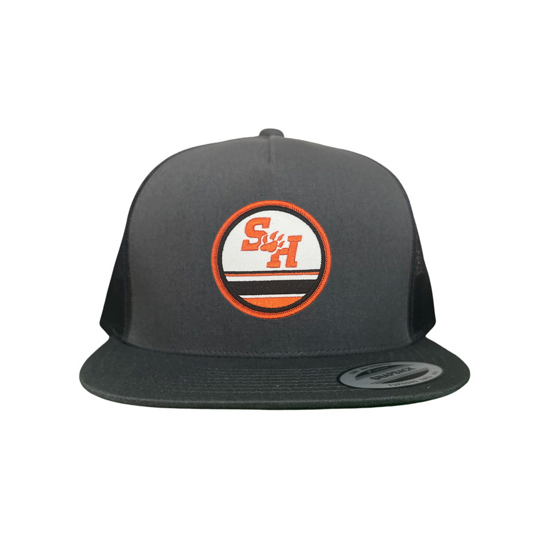 Sam Houston State Paw Circle Curved Bill Mesh Snapback
