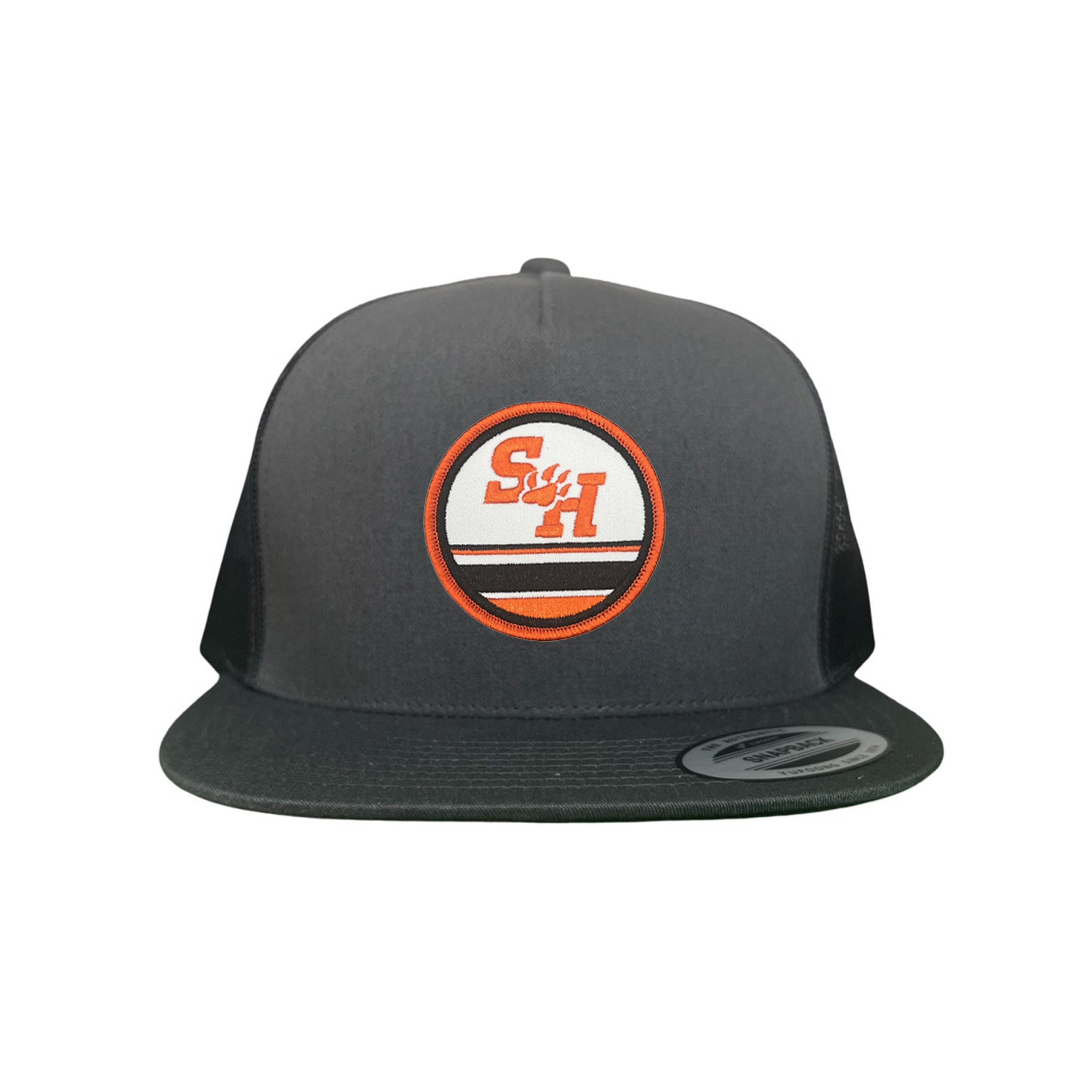 Sam Houston State Paw Circle Curved Bill Mesh Snapback