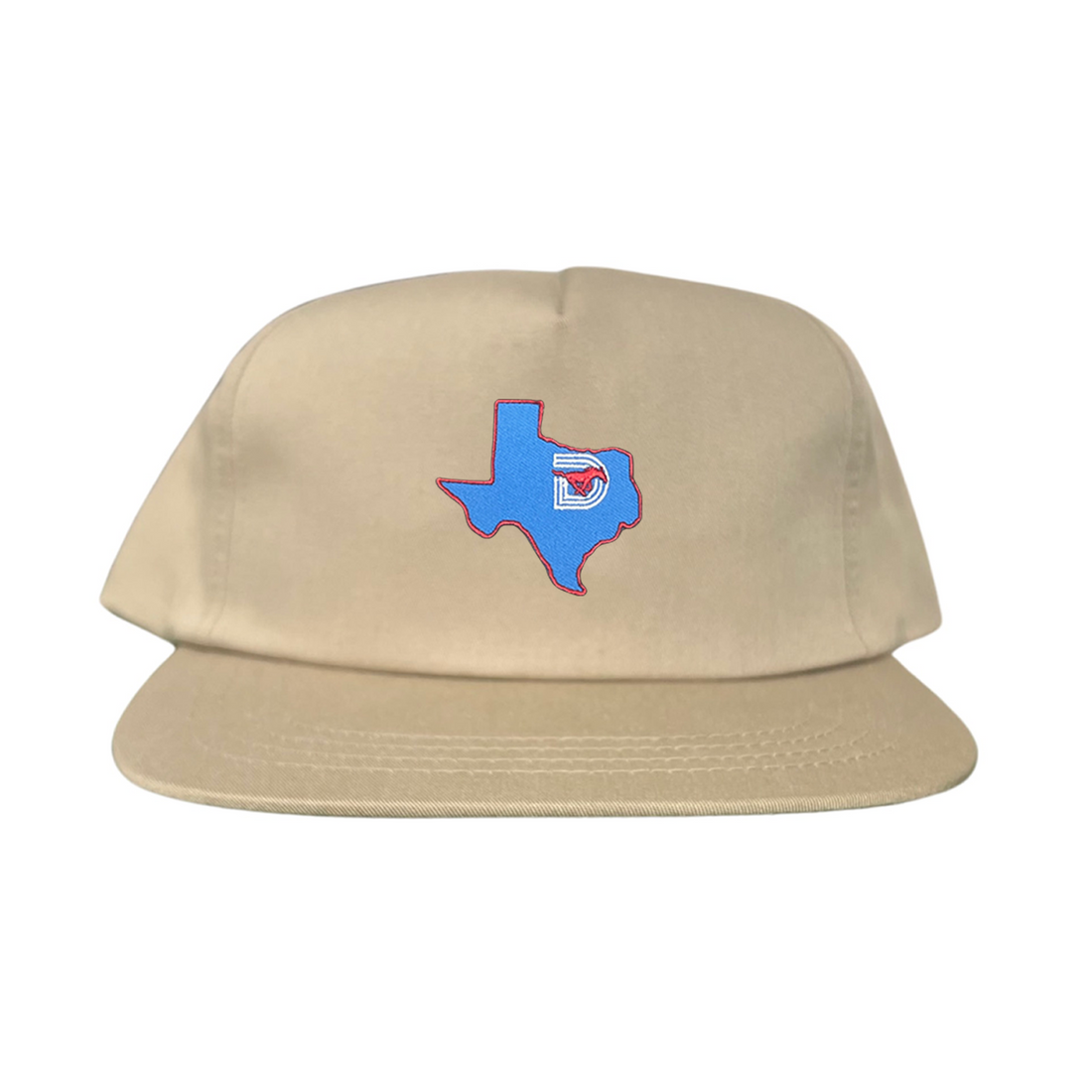 SMU State of Texas Pony Logo Hat - Black Label Streetwear