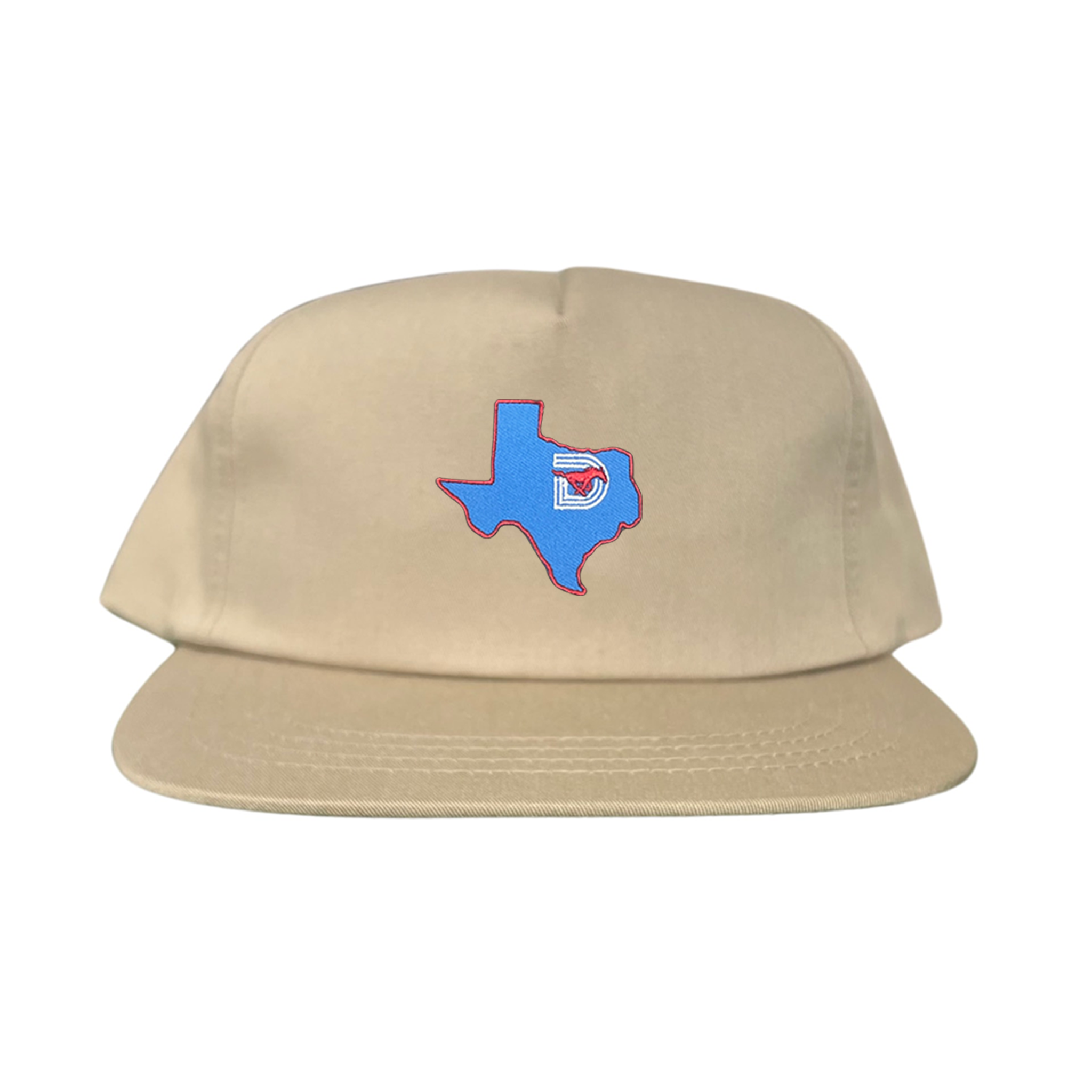 SMU State of Texas Pony Logo Hat - Black Label Streetwear