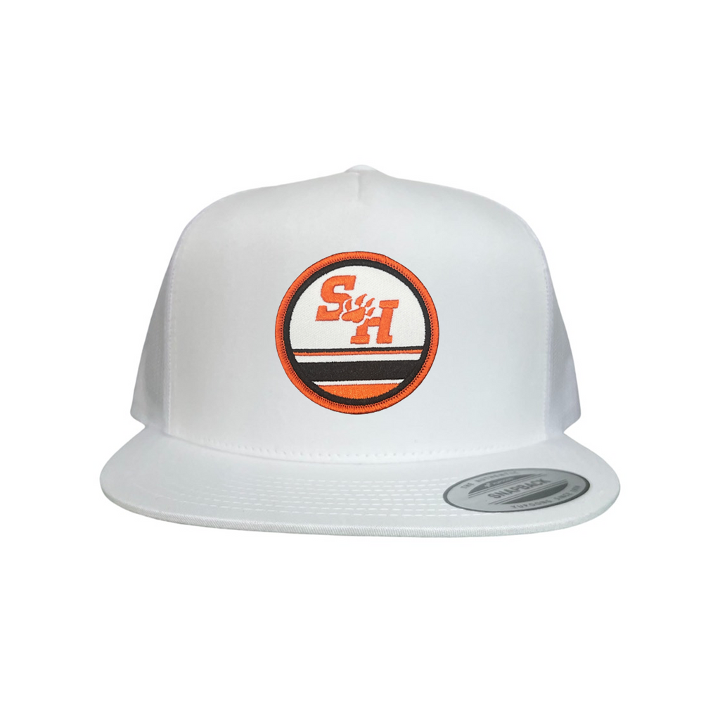 Sam Houston State Paw Circle Curved Bill Mesh Snapback